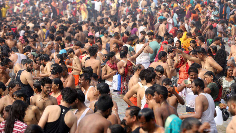 By taking a dip in the confluence, the PM wished for the happiness, prosperity, health and welfare of the countrymen